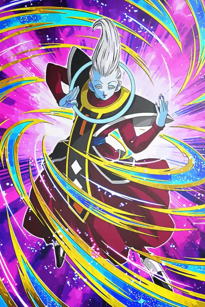 Whis Dragon Ball Original Image High Quality Aluminium Printed Metal Poster