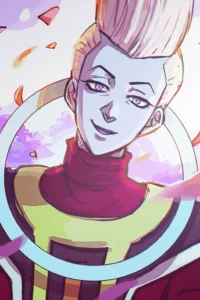 Whis Dragon Ball Original Image High Quality Metal Poster