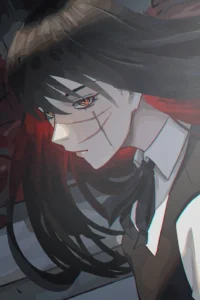 Yoru War Devil Chainsaw Man Original Image Exclusive Metal Wall Art