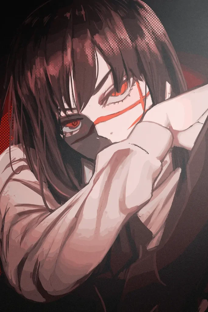 Yoru War Devil Chainsaw Man Original Image Outstanding Metal Wall Poster