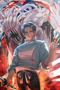 Yuta Okkotsu Jujutsu Kaisen Original Image Metal Wall Art Poster