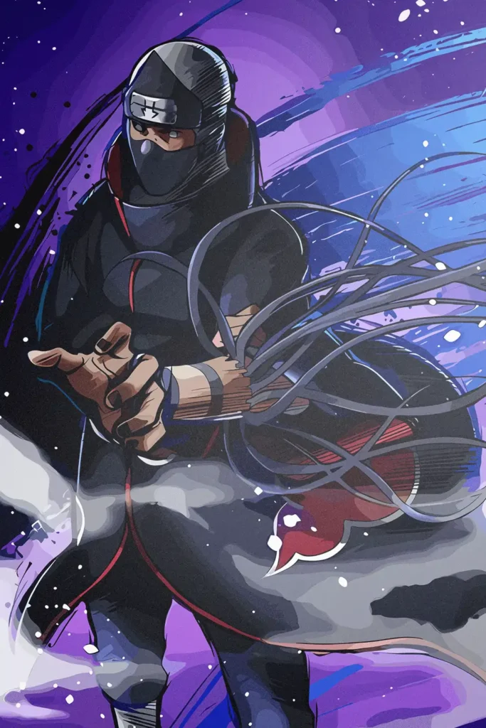 kakuzu Naruto Original Image Bespoke Metal Poster