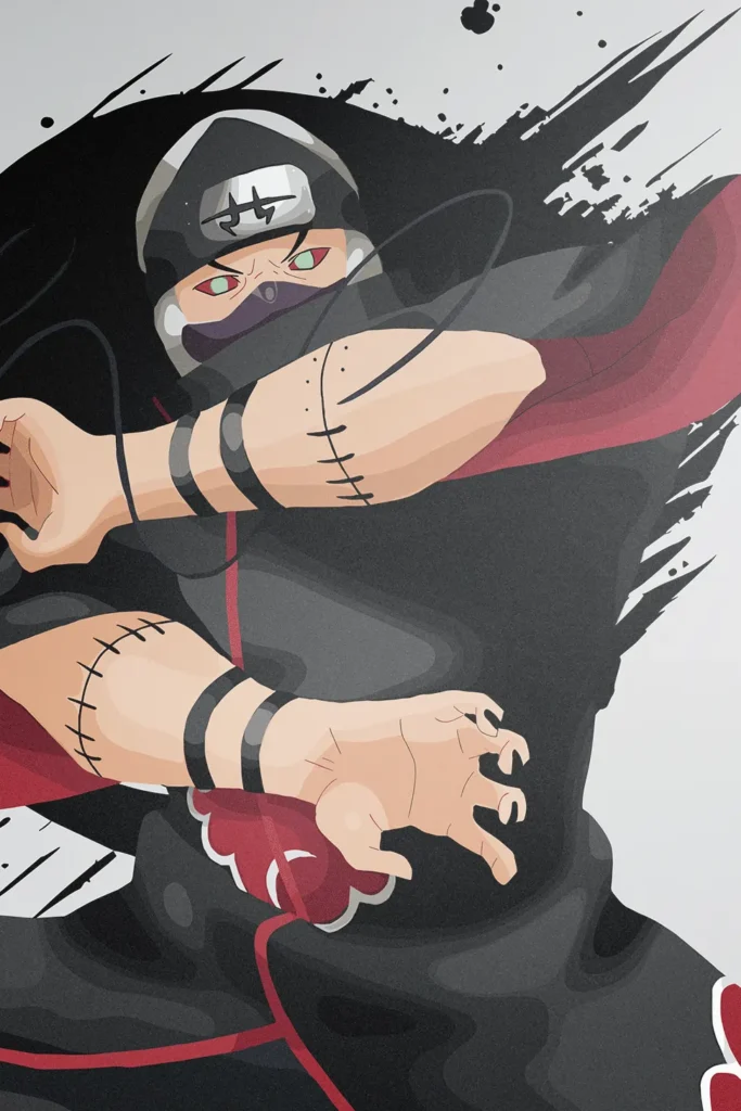 kakuzu Naruto Original Image Outstanding Metal Poster