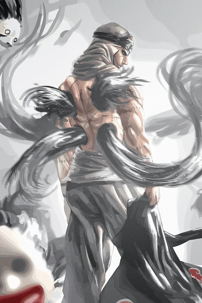 kakuzu Naruto Original Image Premium Aluminium Metal Wall Art