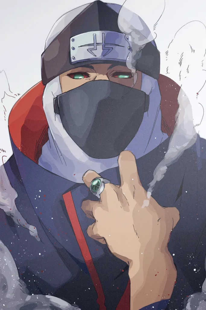 kakuzu Naruto Original Image Premium Metal Wall Art
