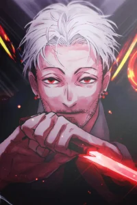 kishibe Chainsaw Man Original Image Printed Metal Wall Art